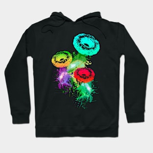 Colorful Donuts - Version 5 Hoodie